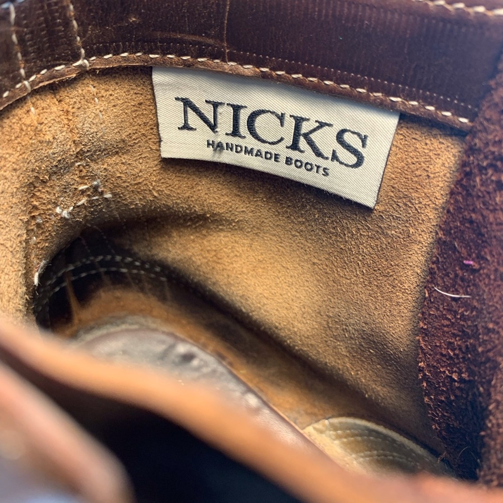 Nicks Handmade boots size 9.5 D - Picture 2 of 10